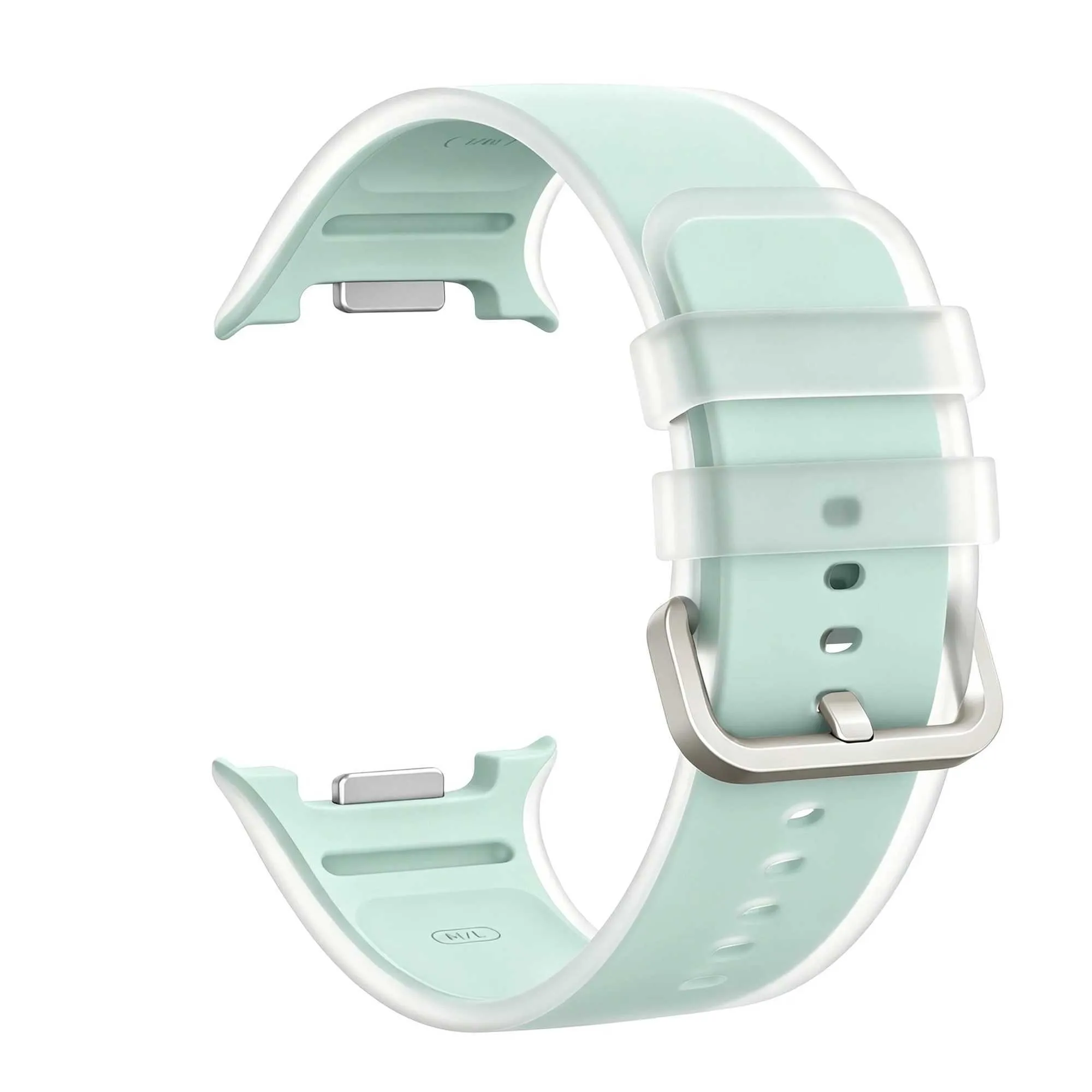 sylikonovyj-reminecz-frost-dlya-samsung-galaxy-watch-8-9-biryuzovyj-22mm-5 Силіконовий ремінець Frost для Samsung Galaxy Watch 8 / 8 Classic / 9 - бірюзовий