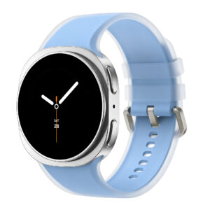 Силіконовий ремінець Frost для Samsung Galaxy Watch 8 / 8 Classic / 9 - блакитний