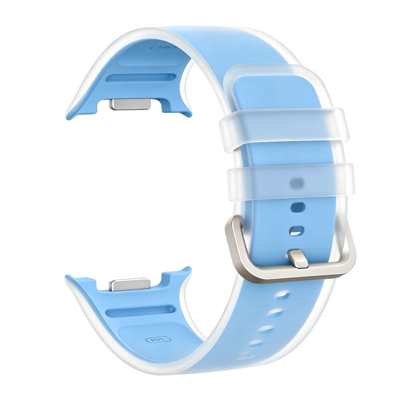 sylikonovyj-reminecz-frost-dlya-samsung-galaxy-watch-8-9-blakytnyj-22mm-5 Силіконовий ремінець Frost для Samsung Galaxy Watch 8 / 8 Classic / 9 - блакитний