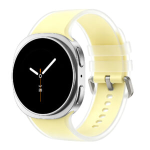 Силіконовий ремінець Frost для Samsung Galaxy Watch 8 / 8 Classic / 9 - жовтий