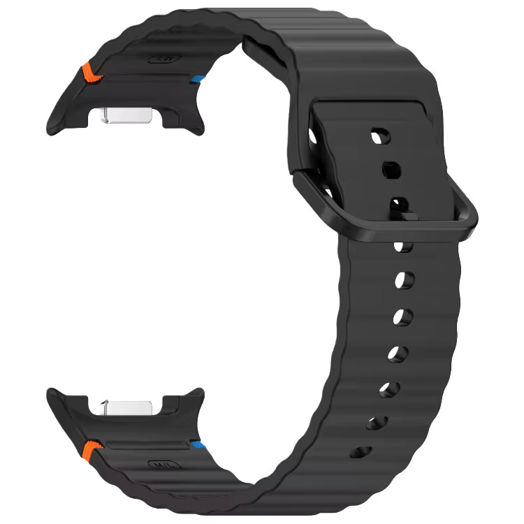 sylikonovyj-reminecz-seven-pro-dlya-samsung-galaxy-watch-8-9-chornyj-22mm-5 Силіконовий ремінець Seven Pro для Samsung Galaxy Watch 8 / 8 Classic / 9 - чорний