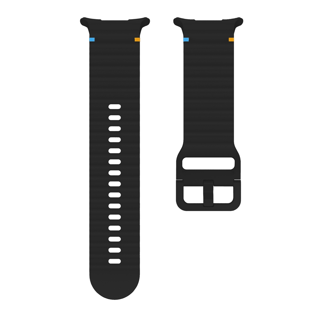 sylikonovyj-reminecz-seven-pro-dlya-samsung-galaxy-watch-8-9-chornyj-22mm-7 Силіконовий ремінець Seven Pro для Samsung Galaxy Watch 8 / 8 Classic / 9 - чорний