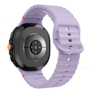 Силіконовий ремінець Seven Pro для Samsung Galaxy Watch 8 / 8 Classic / 9 - фіолетовий