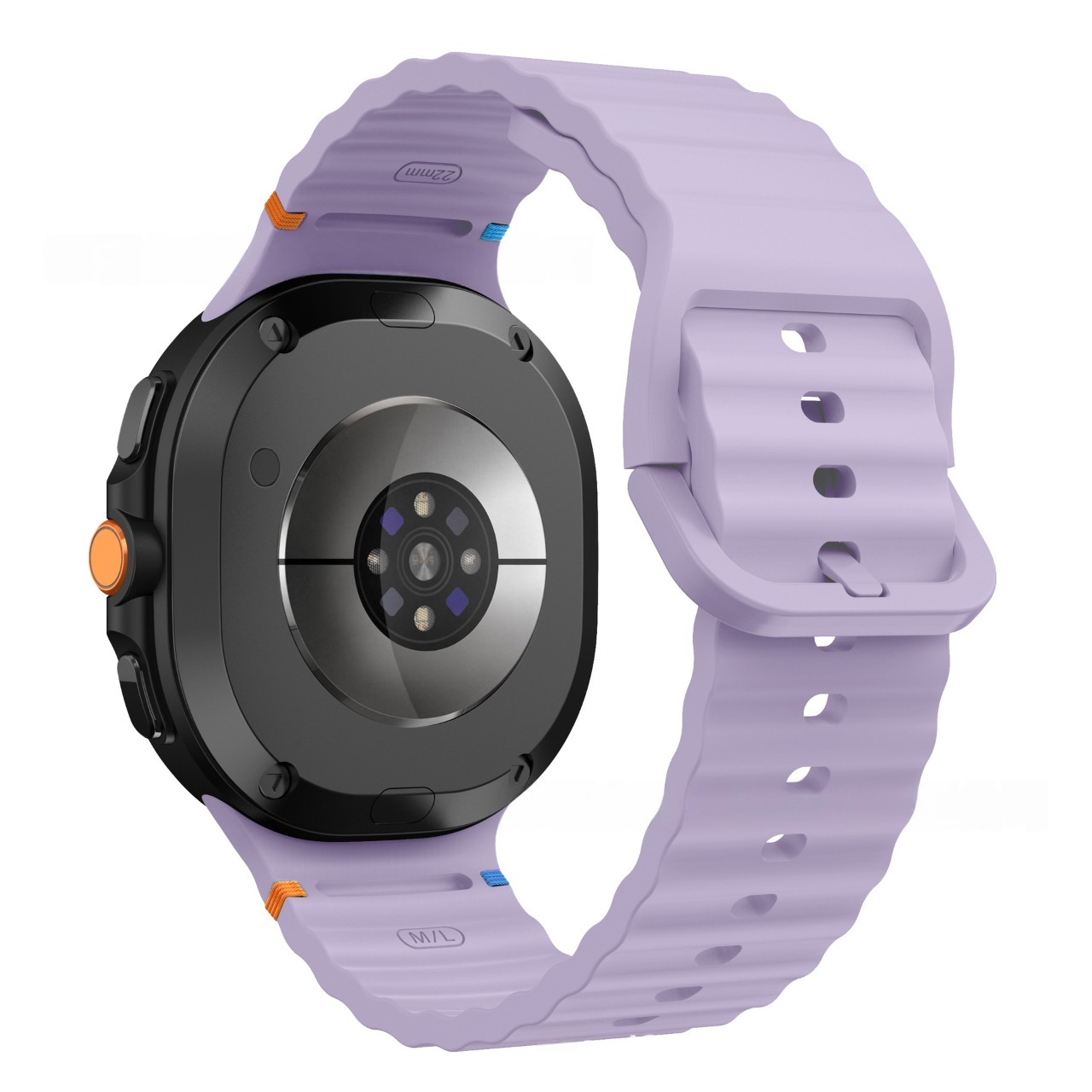 sylikonovyj-reminecz-seven-pro-dlya-samsung-galaxy-watch-8-9-fioletovyj-22mm-2 Силіконовий ремінець Seven Pro для Samsung Galaxy Watch 8 / 8 Classic / 9 - фіолетовий