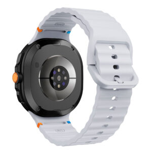 Силіконовий ремінець Seven Pro для Samsung Galaxy Watch 8 / 8 Classic / 9 - сірий
