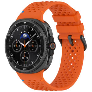 Силіконовий ремінець Sprint для Samsung Galaxy Watch 8 / 8 Classic / 9 - помаранчевий