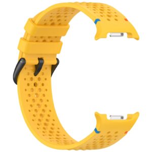 Силіконовий ремінець Sprint для Samsung Galaxy Watch 8 / 8 Classic / 9 - жовтий